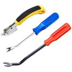 3 pi�ces arrache agrafe tapissier arrache clous d�capant dagrafes de rembourrage arrache clou de agrafeuse ...