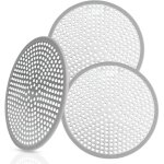 3 pi�ces attrape cheveux douche filtre cheveux douche baignoire 118 mm / 465 grille douche filtre baignoire ...
