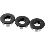 3 pi�ces bouchon trop plein lavabo couvercle de trop - plein rond d�bordement d�vier de lavage de salle ...