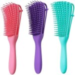 3 pices brosse dmlante brosse  cheveux crpus brosse dmlante pour cheveux boucls peigne dmlant ...