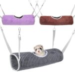 3 pi�ces cage hamac furet cacher tunnel chaud rat petits animaux jouer tube balan�oire dormir lit suspendu ...