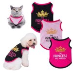 3 pi�ces chemise pour chiens t - shirt v�tements pour animaux de compagnie v�tements de princesse sweatshirt ...