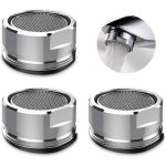 3 pices mousseur robinet avec joint dtanchit pour cuisine salle de bain - argent (diamtre extrieur ...
