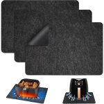 3 pices tapis rsistant  la chaleur pour friteuse  air tapis de protection44 x 30cm tapis en feutre ...