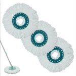 3 pièces têtes de balai rechange leifheit clean twist disc mop microfibre très absorbante convient à ... 3 pièces têtes de balai rechange leifheit clean twist disc mop microfibre très absorbante convient à ...