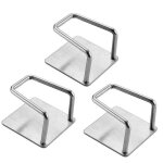 3 porte - �ponges �vier cuisine adh�sifs - s�chage rapide acier inox