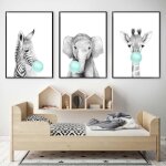 3 poster animaux bulle menthe verte affiches bebe girafe zèbre elephant 30x40 tableau decoration chambre ... 3 poster animaux bulle menthe verte affiches bebe girafe zèbre elephant 30x40 tableau decoration chambre ...