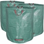 3 sacs de jardin 272l en tissu pp renforc� ? pour d�chets verts ou bricolage ? poign�es ergonomiques ...