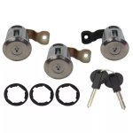3 serrures de porte barillets avant et arrire pour peugeot partner - citron berlingo