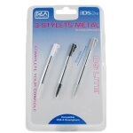 3 stylets metal telescopiques / accessoire nintend