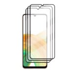3 verre tremp� pour samsung galaxy a33 5g . vitre protection d�cran noir - anti rayures ultra r�sistant ...
