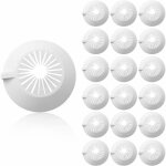 30 pices cache tuyau radiateur ronde rosace robinet blanc pour tuyaux de chauffage conduites deau chaude ...