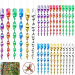 30 pi�ces effaroucheur oiseaux spirale effaroucheur oiseaux spirale couleur 295cm 360 degr�s r�pulsifs ...