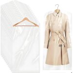 30 pices housses de vtements 60  140cm transparent housse vtements  suspendre - anti - poussire ...