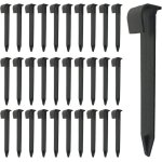 30 pi�ces irrigation goutte � goutte kit piquets de fixation tuyau dirrigation goutte � goutte dispositif ...