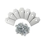 30 pices lame de tondeuse - tondeuse  gazon remplacement - pice de coupe pour husqvarna automower ...