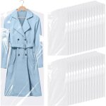 30 pices plastique housses de vtements 60140 cm transparentes protge - vtements pour chemise veste ...