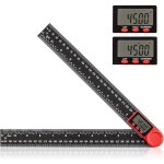 300 mm r�gle rapporteur dangle num�rique rapporteur num�rique 2 en 1 avec affichage lcd et fonction de ...