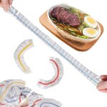 300 pices couvre plat elastique rutilisablcharlotte alimentaire reutilisablefilm alimentaire transparent ...