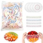 300 pi�ces couvre plat elastique r�utilisabl charlotte alimentaire reutilisable film alimentaire transparent ...