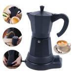 300ml moka pot espresso maker cafetière électrique moka maker 220 - 240 v 300ml moka pot espresso maker cafetière électrique moka maker 220 - 240 v