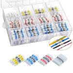 300pcs thermortractables connecteurs de fil cble cosses electriques souder gaine thermortractable ...