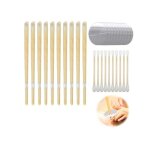 30pcs bougie oreille nettoyante 10 pices naturelle avec 10 disques de protection et 10 cotons - tiges ...