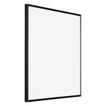 30x30 cm - cadres photos en plastique avec verre plexiglas - noir tr�s brillant - evry.