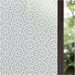 30x300cm film fen�tre anti regard electrostatique adh�sif occultant intimit� film vitrage verre d�poli ...