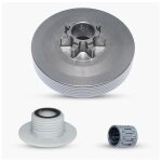 325 - 7t embrayage bell drive pignon droit tambour vis sans fin pour tron�onneuse chinoise 4500 45cc ...