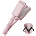 32mm cheveux wavy fer � boucler fer a onduler cheveux boucleur wavytemp�rature r�glable 160 - 220� c ...
