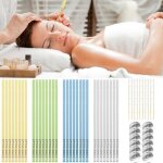 32pcs bougie oreille nettoyantebougie doreilles ave 10 plateaux et 10 cotons - tigesbougie auriculaire ...