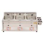 33l friteuse À gaz de grande capacité avec paniers et couvercle amoviblespuissance de feu réglable usages ... 33l friteuse À gaz de grande capacité avec paniers et couvercle amoviblespuissance de feu réglable usages ...
