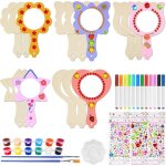 35 kits activit� manuelle anniversaire fille kits bricolage miroir en bois loisirs cr�atifs pour filles ...