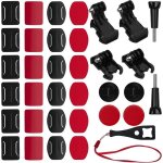 35 pices fixations adhsives incurves et plates support de fixation pour casque de moto compatible ...