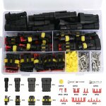 352 pi�ces imperm�able � leau connecteur kit terminal �lectriques de voiture �tanche � 1 / 2 / 3 / 4 ...