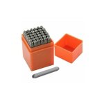 36 pices de lettres et chiffres frapper poinons en mtal 6 mm a - z et 0 - 9 pour estampage sur divers ...