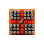 37 pices lettres et chiffres frapper 3mm poinon a - z et 0 - 9 pour estampage du mtal du plastique du ...