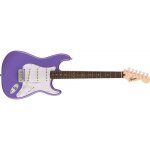 Squier by fender sonic stratocaster ultraviolet guitare forme st
