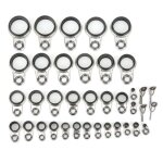 37pcs anneau de pointe sup�rieure de guides de canne � p�che kit de guide de canne � p�che � lancer t�lescopiq ...