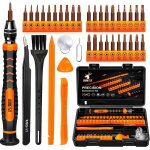 38pcs kit tournevis de prcision set outils avec torx t1 t2 t3 t4 t5 t6 t7 t8 t9 t10 t15 t20 etoile p2 ...