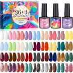 39pcs vernis  ongles semi - permanent gel vernis  ongles base vernis semi permanent lot vernis gel ...