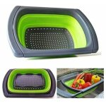 (39x26cm)de cuisine passoire pliable ensemble sur le lavabo vegtable / fruits passoire passoire avec ...