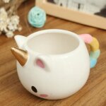 3d mignon licorne 400ml c�ramique mug tasse saint - valentin cadeau caf� th� lait eau boission multicolore ...
