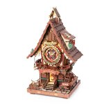 3d puzzle en bois - robotime rokr coucou kits mcaniques