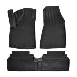 Tapis de sol - premium - kia niro ev - caoutchouc - 4 pices - noir