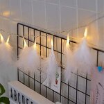 3m 20 led plumes artificielles guirlandes lumineuses décoration noël mariage anniversaire jardin chambre ... 3m 20 led plumes artificielles guirlandes lumineuses décoration noël mariage anniversaire jardin chambre ...