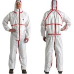 3m - combinaison phytosanitaire - avec capuche - blanc - taille xl