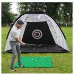 3m filet tente golf entrainementfilet de frappe de golf  domicile et jardinnoir