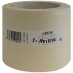 3m - ruban de masquage - 50 mm x 50 m - beige - lot de 2 rouleaux